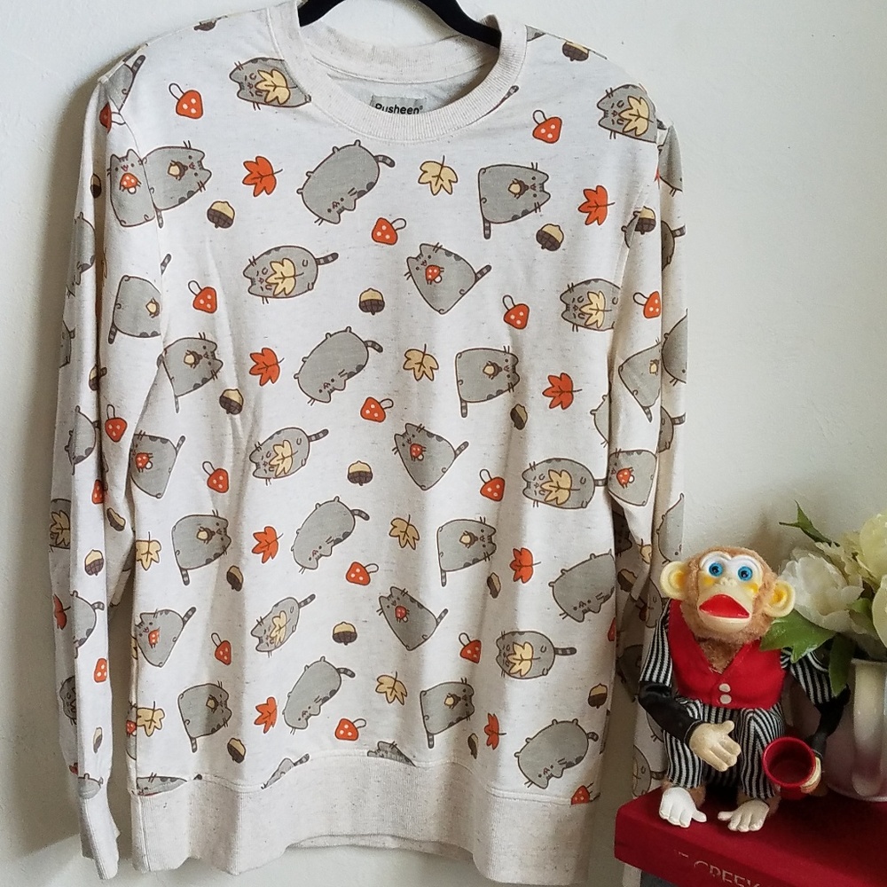 Pusheen Fall sweater culture fly